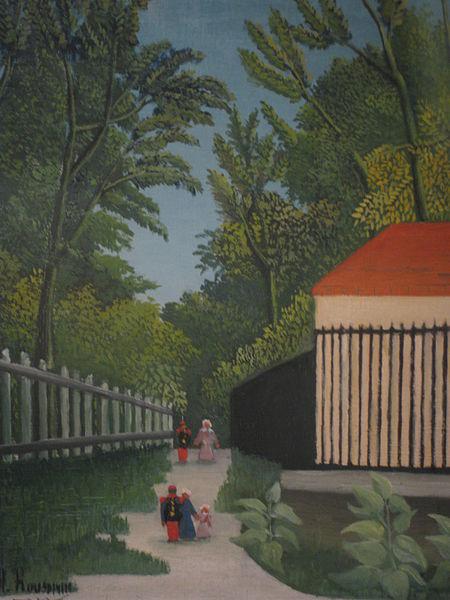 Henri Rousseau View of Montsouris Park By Henri Rousseau France oil painting art